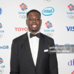 British professional basketball player Eric Boateng at Team GBs annual ball at Old Billingsgate on the 21st November 2019 in London in the United Kingdom. (photo by Sam Mellish / In Pictures via Getty Images)